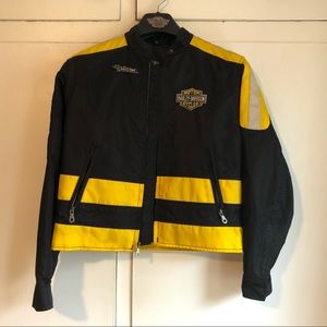 HD vintage genuine jacket, pin, hanger